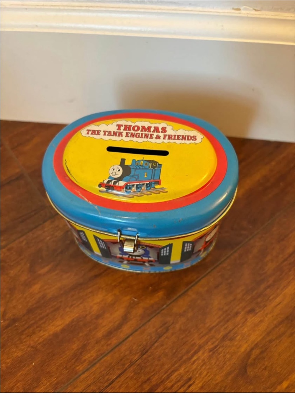 Thomas the Tank Engine & Friends Metal Tin Coin Bank
